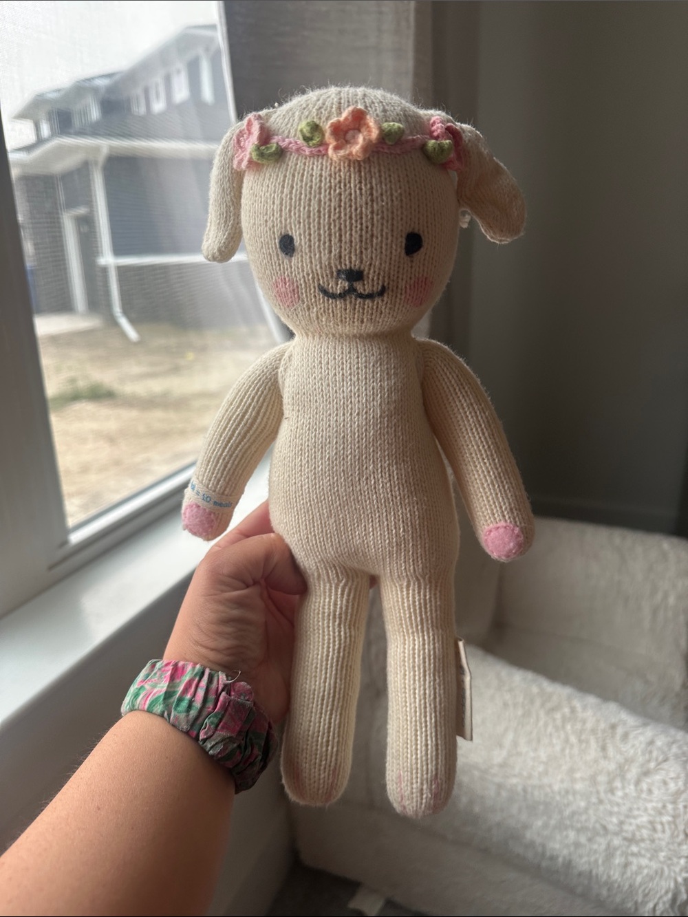 Cuddle + Kind Charlotte the dog little 13 inch no pink dress‎